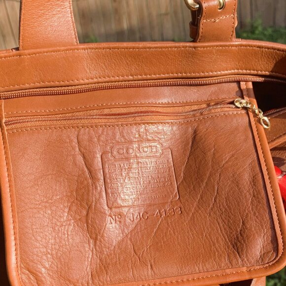 Vintage Coach Waverly Bag 4133 British Tan 1994 - Picture 12 of 16